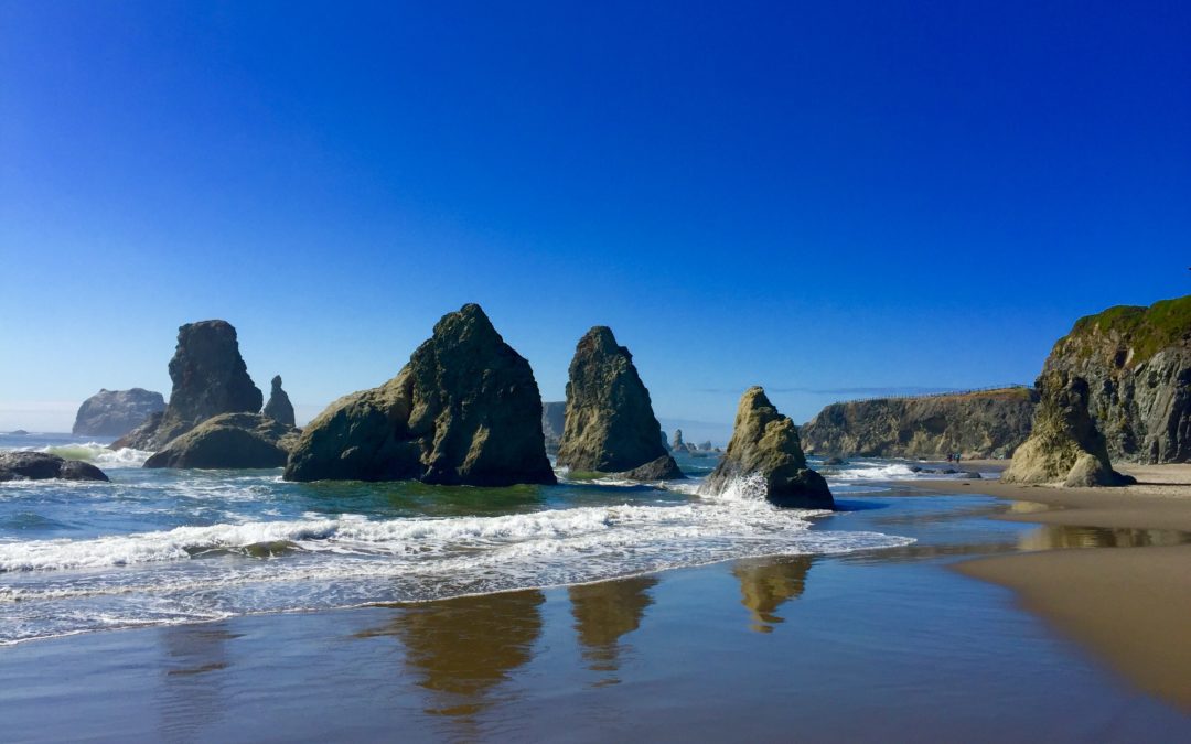 The Oregon Coast in a Flying Car