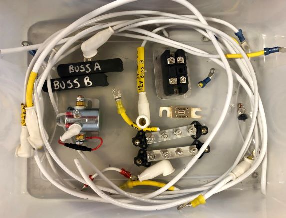 extra cables taken from the switchblade