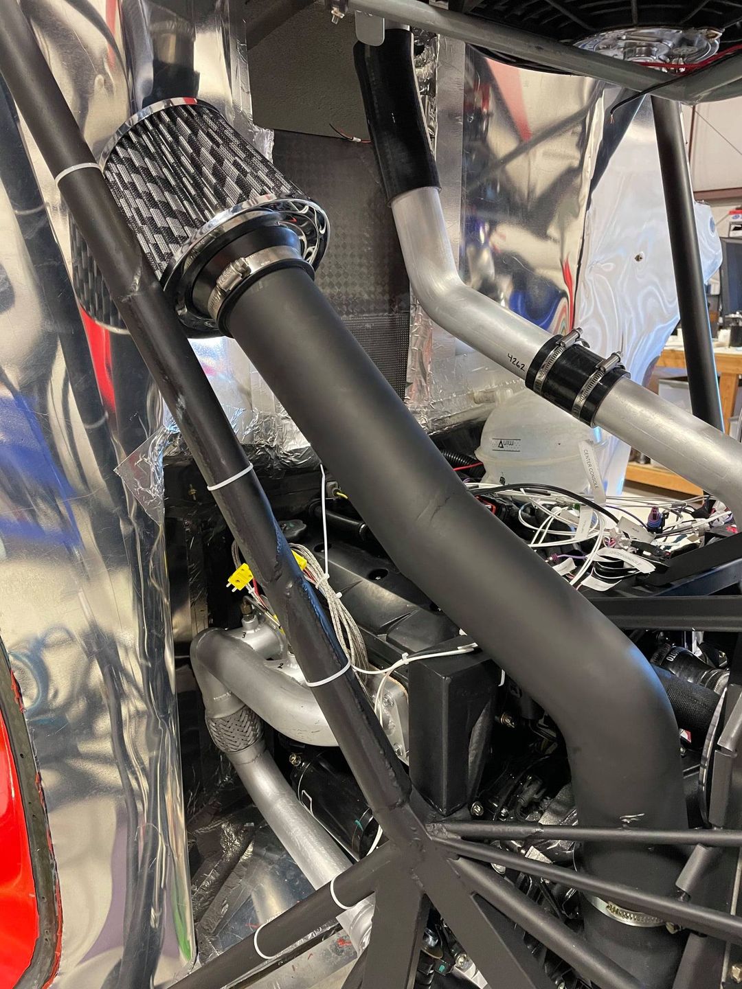 complete intake system for the switchblade flying car