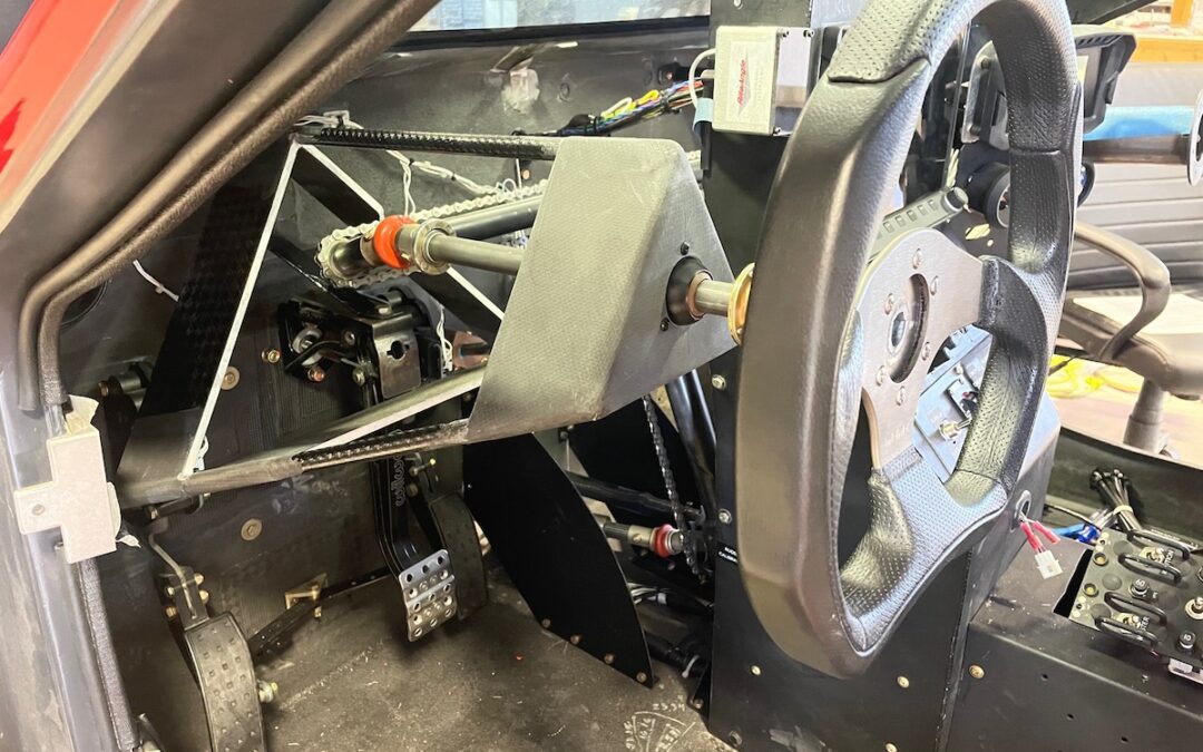 CARBON STEERING INSTALLED – August 10, 2021