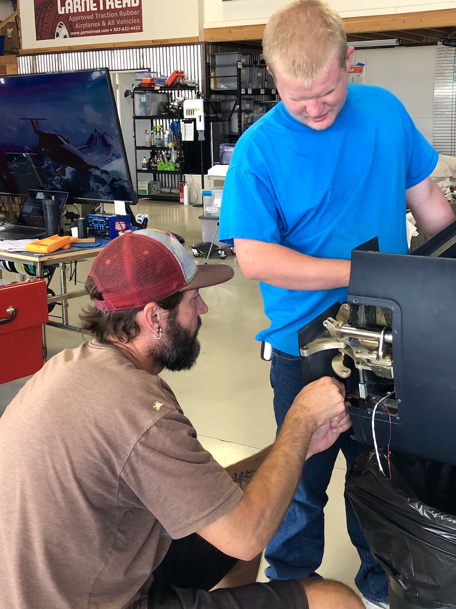 taking tail apart to stiffen it 8.24.21 taking tail apart to stiffen it