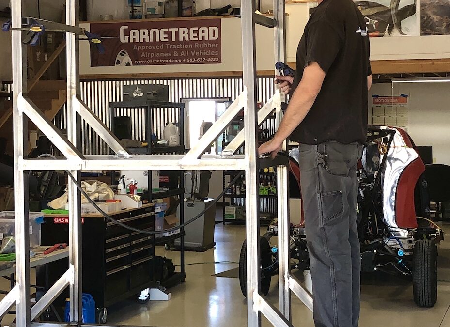 TAIL MOUNTING FIXTURE ALMOST FINISHED – October 22, 2021