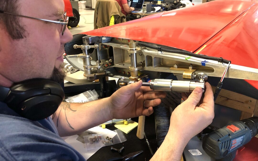 INSTALLING THE FLAP ACTUATOR – November 3, 2021