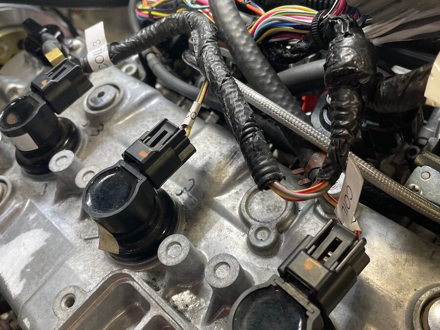 ENGINE ELECTRICAL HOOKED UP – December 16, 2021