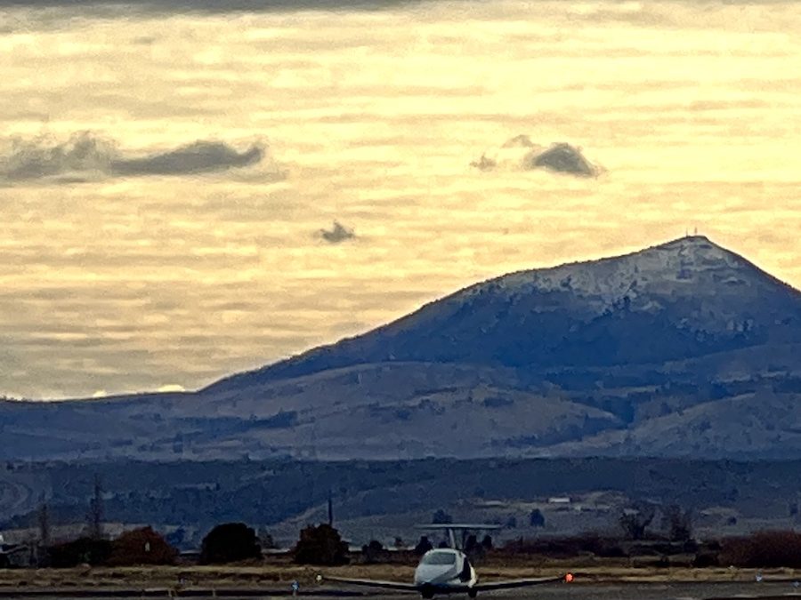 FLIGHT TESTING AT SUNSET
