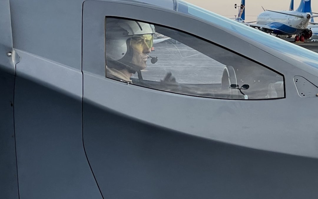 SWITCHBLADE TESTING UPDATE: TEST PILOT ROBERT MOEHLE READY FOR ANOTHER TEST RUN (Moses Lake, WA)
